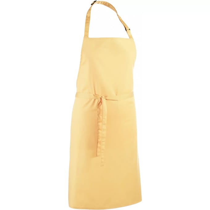 Schort/Tuniek/Werkblouse Unisex One Size Premier Lemon 65% Polyester, 35% Katoen