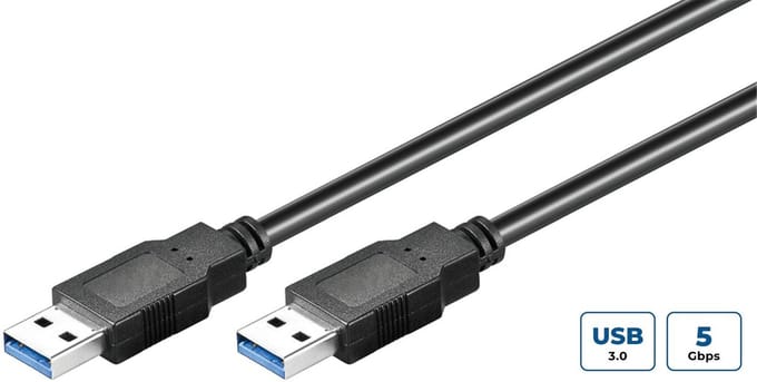 Microconnect USB3.0, M/M, 0.5m