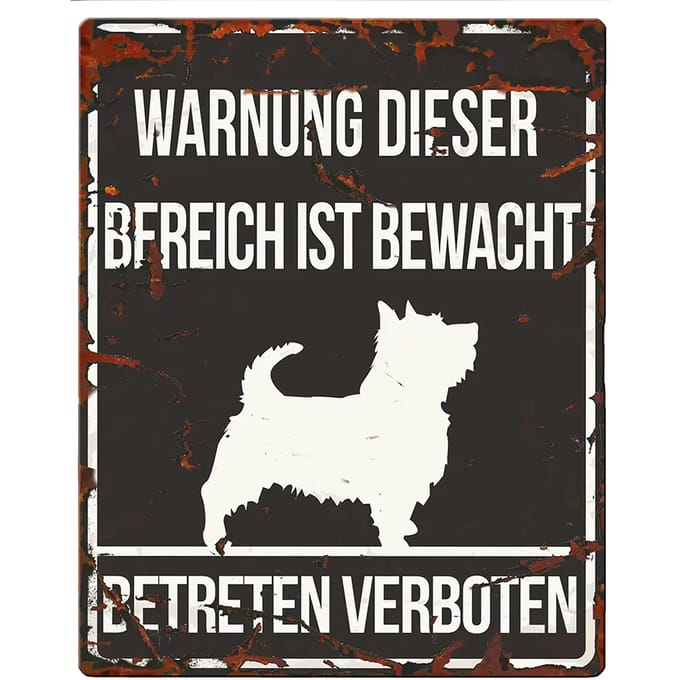 Verkeersbord D&D Home Square terrier