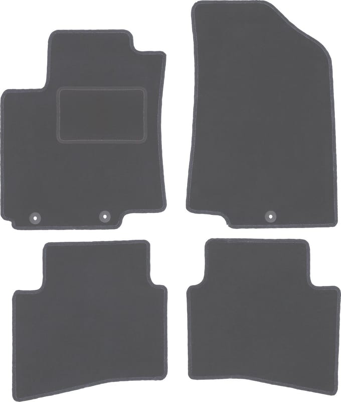 Grafiet automatten voor: Hyundai i20 II coupé, hatchback (2014-)