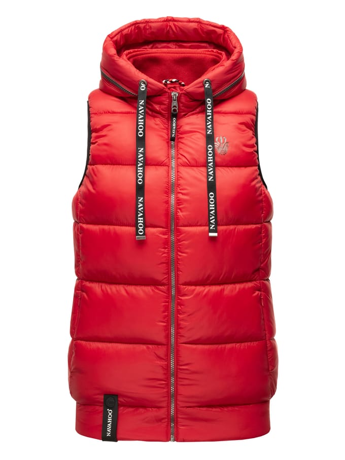 Navahoo Dames Gewatteerde Bodywarmer Kassidy – Licht & Modern met Capuchon