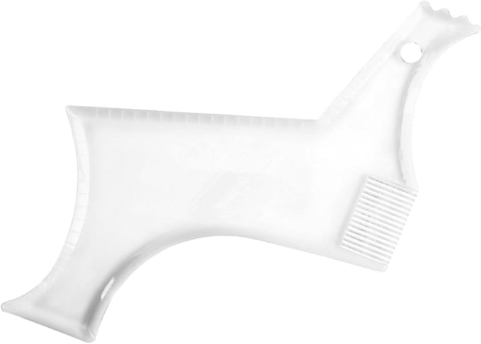 Hiden - Baard Styler - Baard Shaper - Trimmer Mannen - Baard Template - Beard Shaper | Transparant