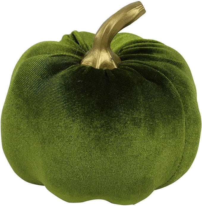 Countryfield pompoen speelgoed decoratie groen 12x12x12cm karton.