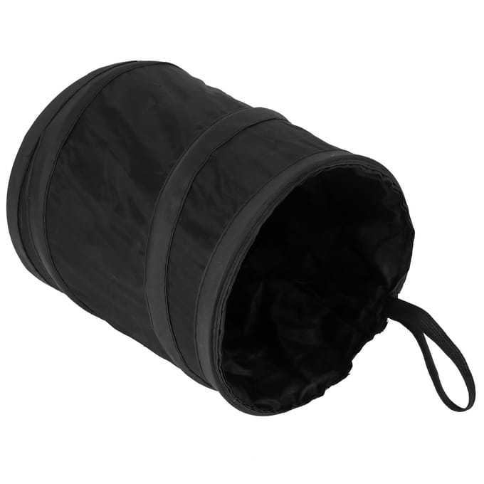 Auto Prullenbak Opvouwbaar Multifunctioneel Hangend Auto Afval Zwart Reizen Universeel Draagbaar voor black
