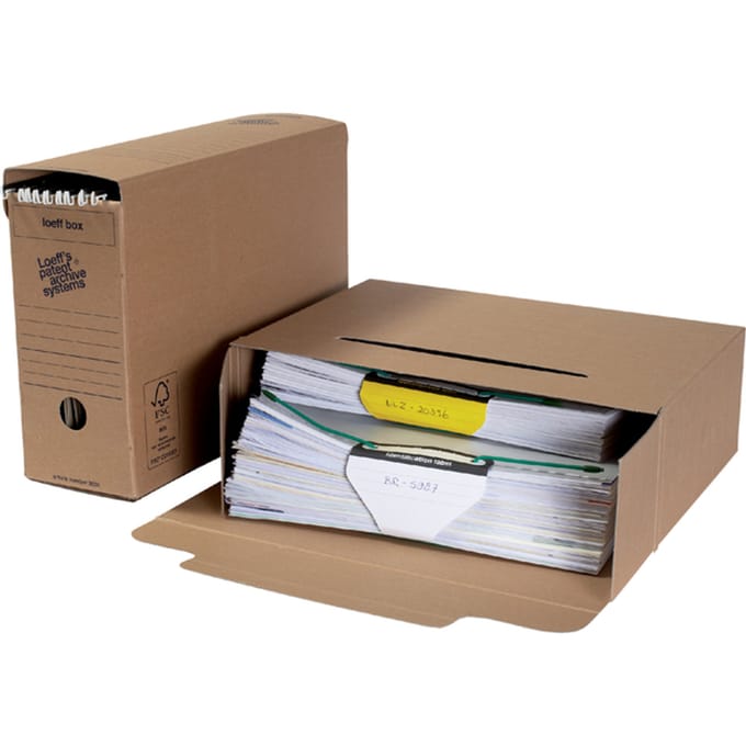 Archiefdoos Loeff's Box 3030 folio 370x260x115mm