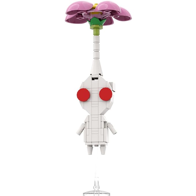 MOC Anime Pikmined Hocotate Olimar Asteroïde Bakstenen Set Monster Spel