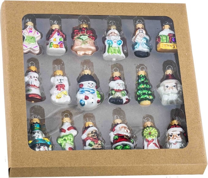 HomeBound by KY | Kerstbal set van 18 klassiek | kerstballen set