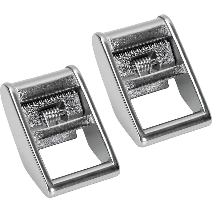 2 STuks Roestvrij Staal Cam Flap Gesp 25 mm Bandspanner Riem Sluiting Gesp voor Duikboot