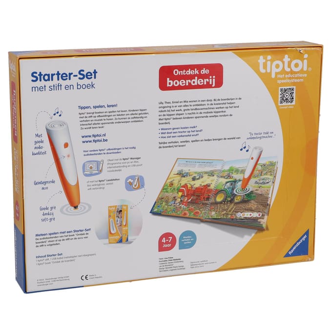 Ravensburger Tiptoi starterset ontdek de boerderij