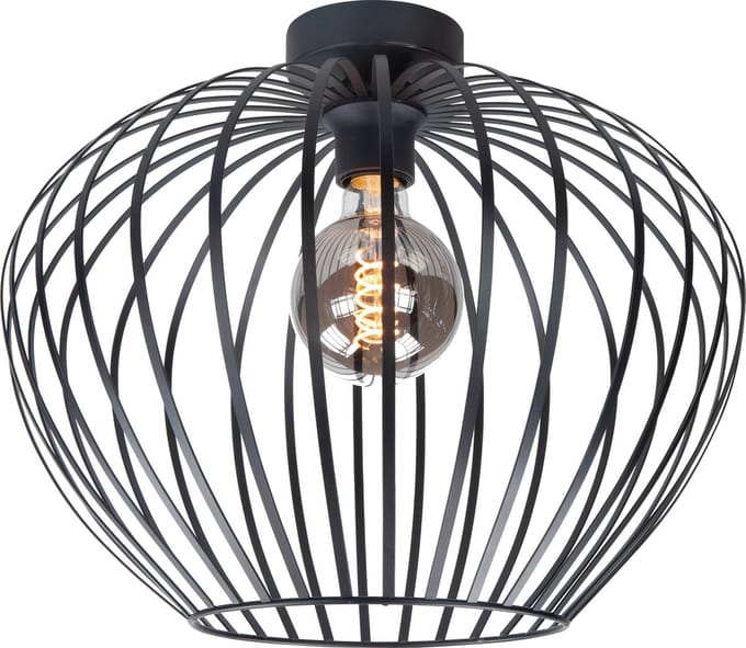 HighLight plafondlamp Mela 50 cm - zwart