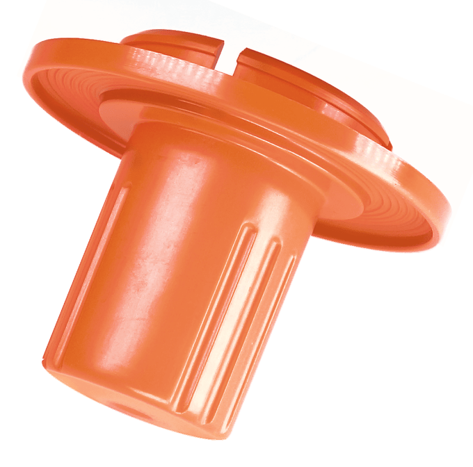 Draaiknop rood