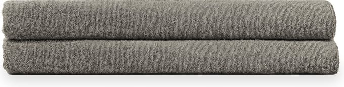 Blumtal Terry Handdoeken Set - 2 x Sauna Handdoek - 80 x 200 cm - Grijs