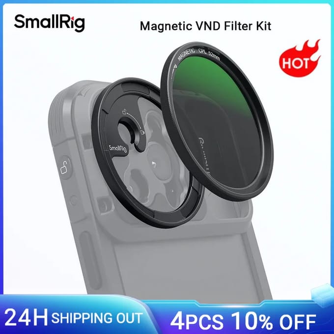 SmallRig 4216 MagEase Magnetic CPL Filter Kit (52mm)