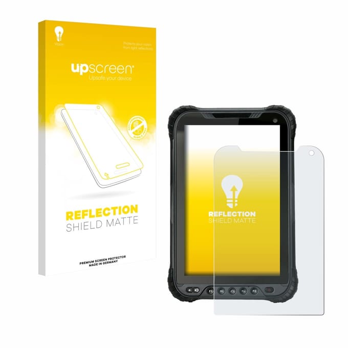 upscreen - Screenprotector voor Unitech TB85 - Folie Beschermfolie anti glare matte