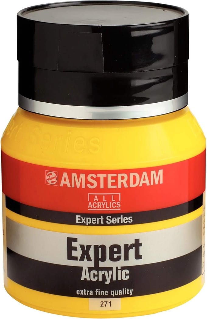 Expert Series Acrylverf Pot 400 ml - Cadmiumgeel Middel 271