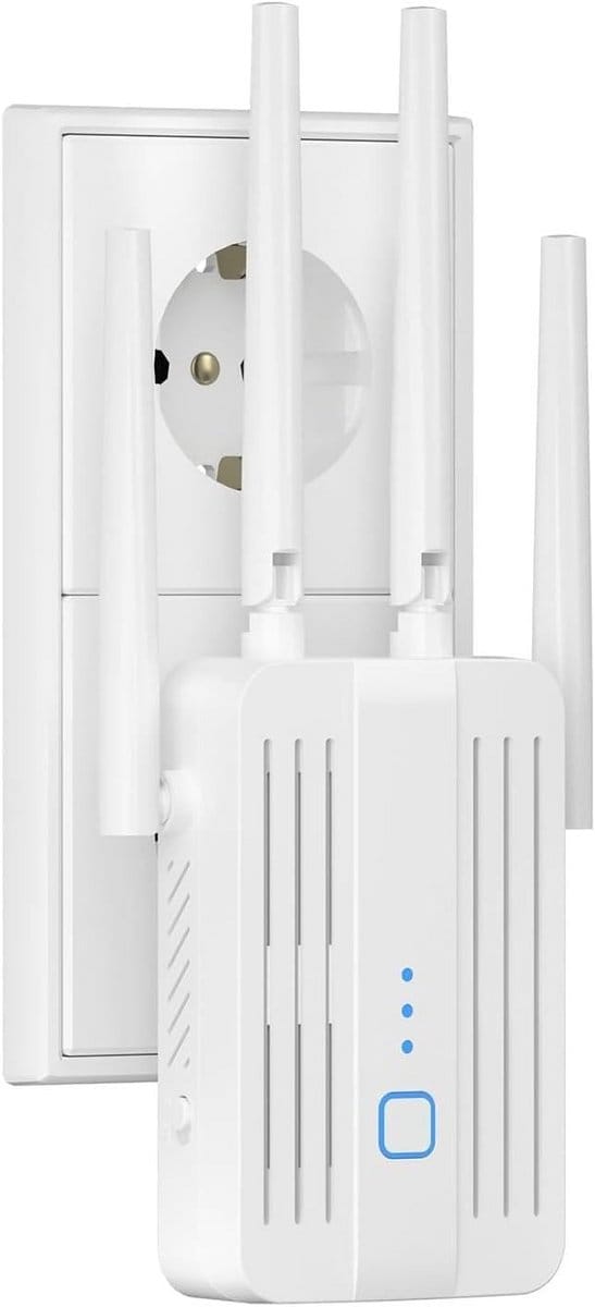 Wifi Versterker Repeater Extender 1200 Mbit/s Dual-Band 2.4 & 5 GHz