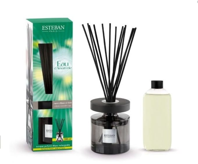 Esteban Eau d'Amazonie Geurstokjes Ellipse 200ml