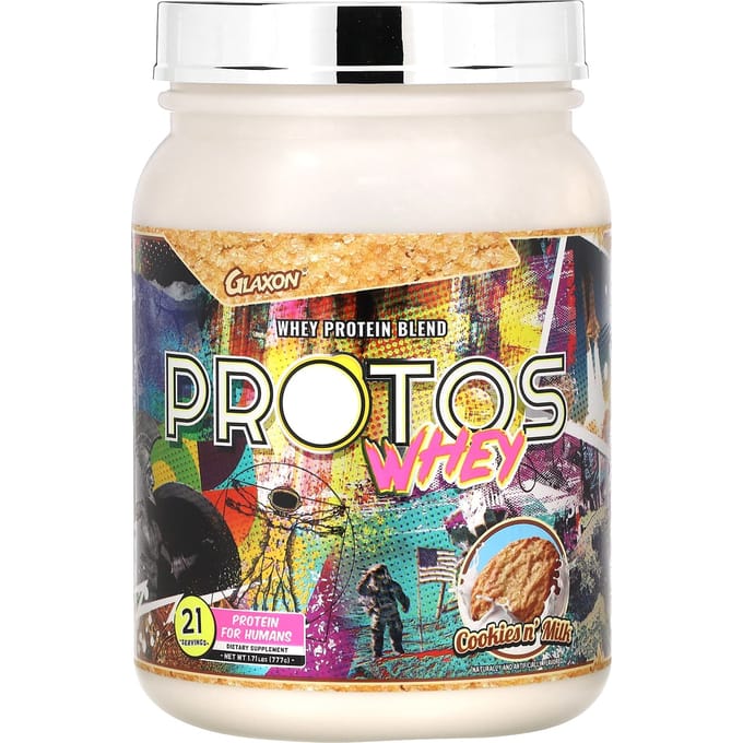 Glaxon, Protos Whey, Cookies & Milk, 1.71 lb (777 g)