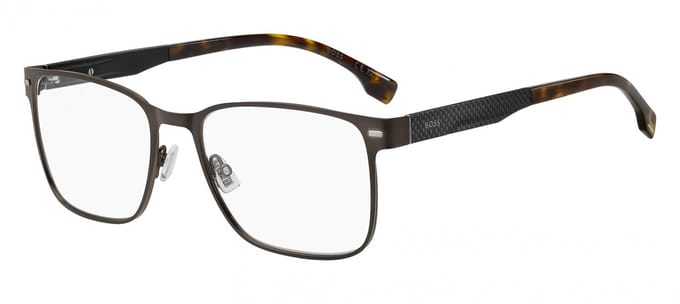 Hugo Boss BOSS 1842 Matte brown palladium 55/19/150 MAN Brilmonturen