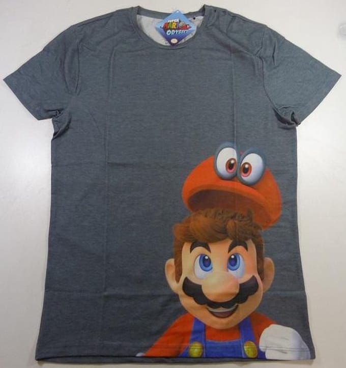 Super Mario - Odyssey Mens T-shirt - XL
