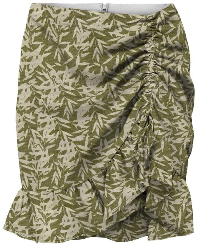 Only Nova Life Vis Philine Korte Rok Groen XL Vrouw