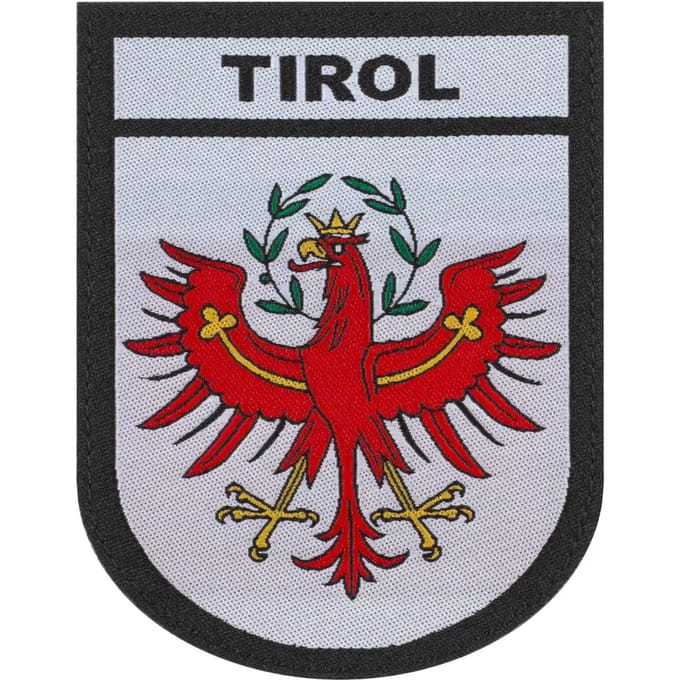 Rubberen badge Clawgear Tirol Shield