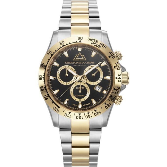 Christophe Duchamp Grand Mont CD7101-1 Heren Horloge 42mm 10 ATM