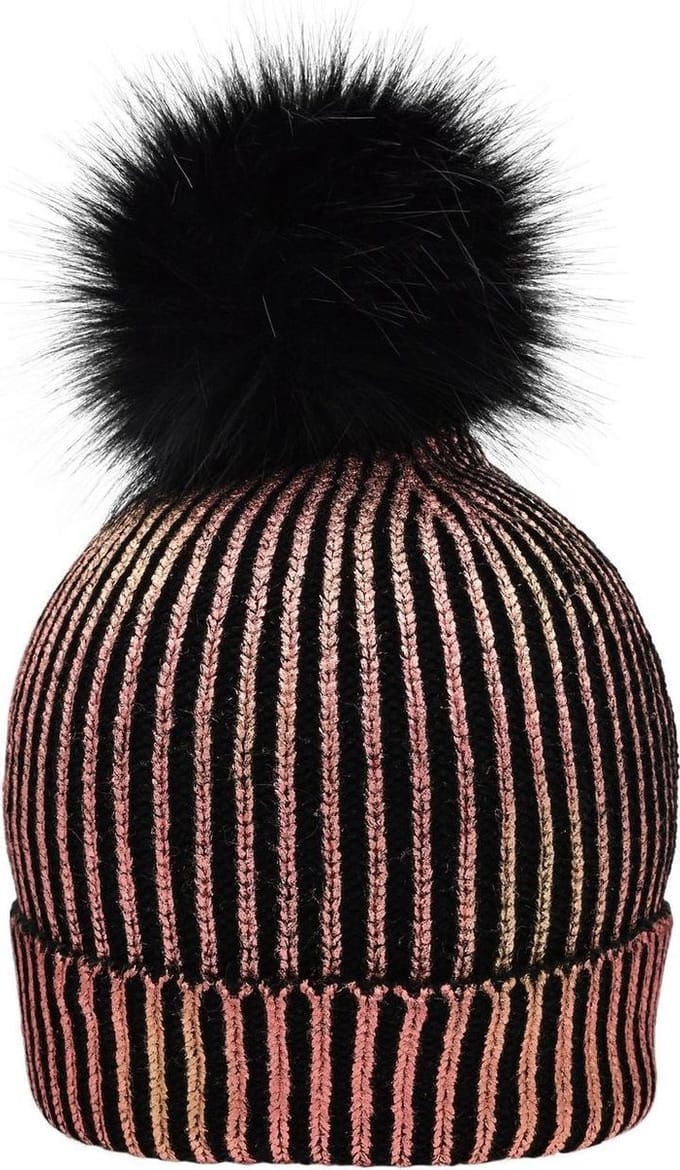 Myrtle Beach Vrouwen/dames Metalen Beanie (Brons / Zwart)