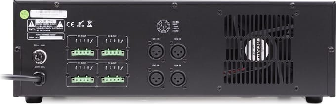Artsound PR-4240 4.0 Bedraad Zwart audio versterker