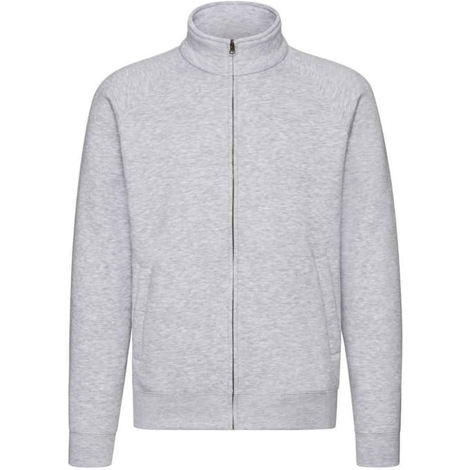 Fruit of the Loom Heren Heather Premium Sweatshirt (Heide Grijs)