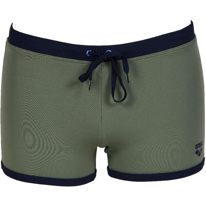 Arena Heren Fundamentals Zwemshorts (Legergroen/Navy)