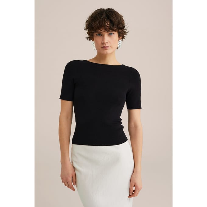 WE Fashion Knitted Pullover Black Taglia: XL | Maglioni a maglia Outlet | Donna | Nero