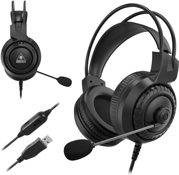 Krüger&Matz Warrior GH-10 - Gaming Hoofdtelefoon - Virtual 7.1 - Microfoon - USB