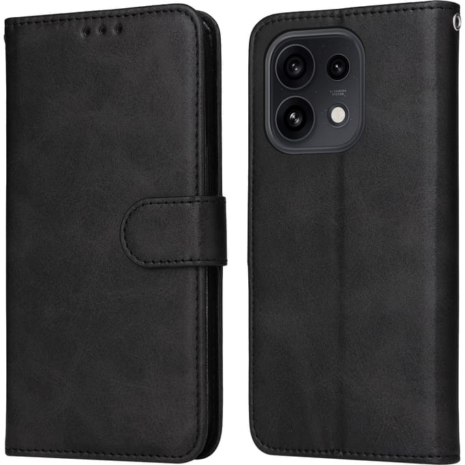 Comfycase OPPO Reno16 Pro 5G Bookcase Hoesje Zwart