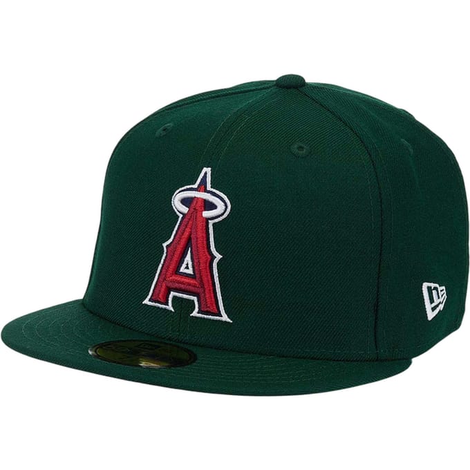 New Era MLB Anaheim Angels 50th Anniversary 59fifty Fitted Pet Groen