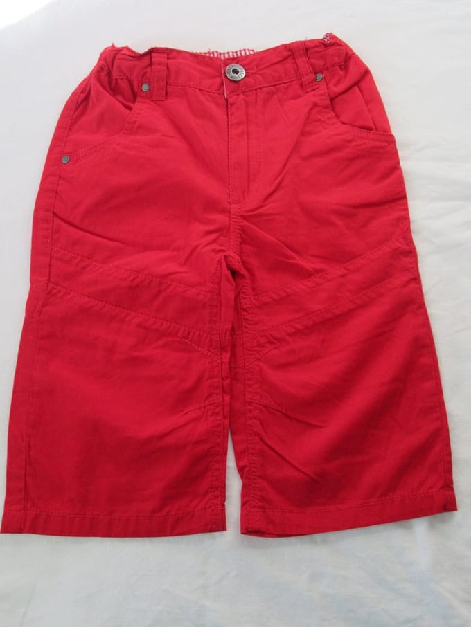 Dirkje - Korte broek - Bermuda - Rood - 5 jaar 110