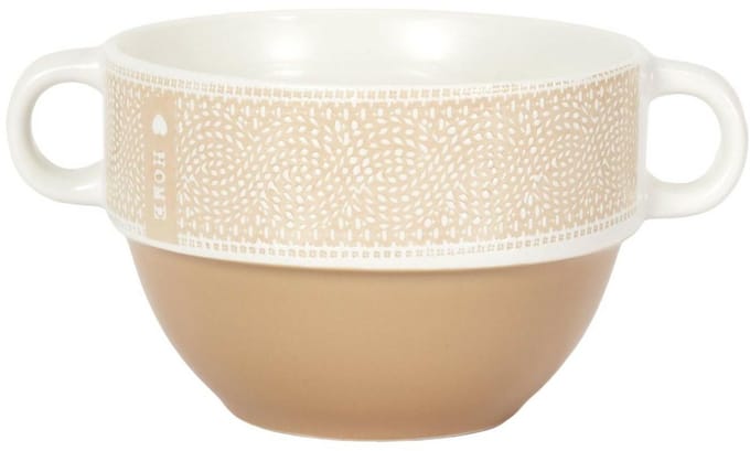 HowHomely Home Duo - Soepkom - 500ml - Terracotta - Scandinavisch Ontwerp