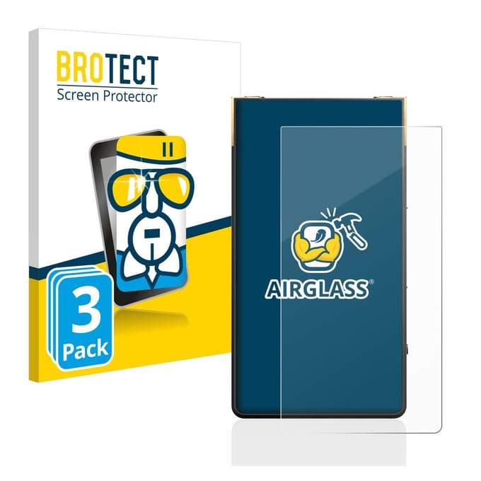 Screenprotector 3 Stuks voor Sony Walkman NW-ZX707 Beschermglas transparant