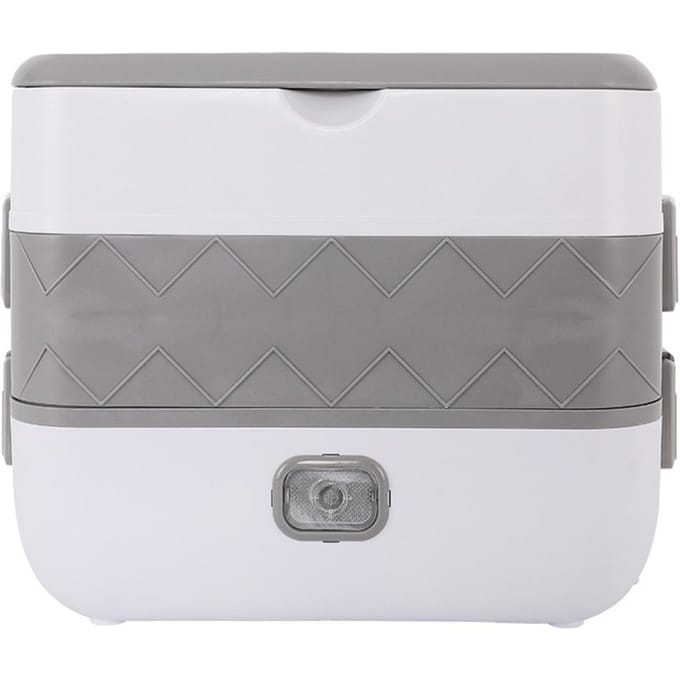 Boîte à déjeuner électrique, chauffage enfichable, isolation simple/Double couche, pour employés de bureau, Portable, chaud EU Plug blanc