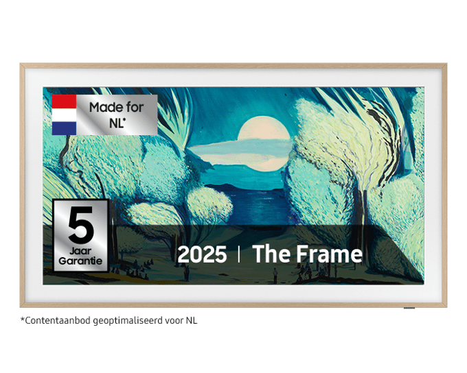 50" The Frame Samsung Vision AI Smart TV LS03FA (2025) Black