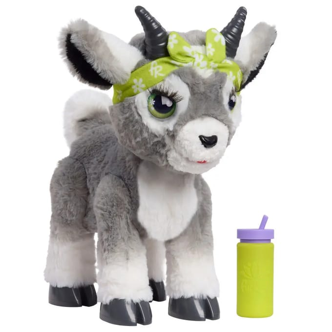 FurReal Daisy the Yoga Goat - Interactieve pluchen Knuffelgeit