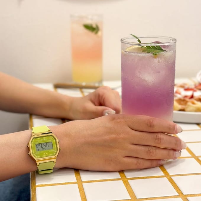 Ice Watch ICE digit retro - Sunny lime 022054 Horloge - Siliconen - Groen - Ø 33 mm