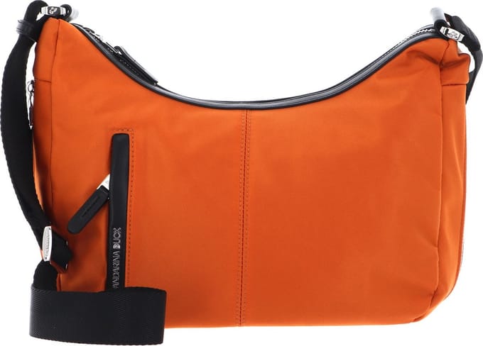 MANDARINA DUCK schoudertas Hunter Hobo Bag Marmalade & Black oranje