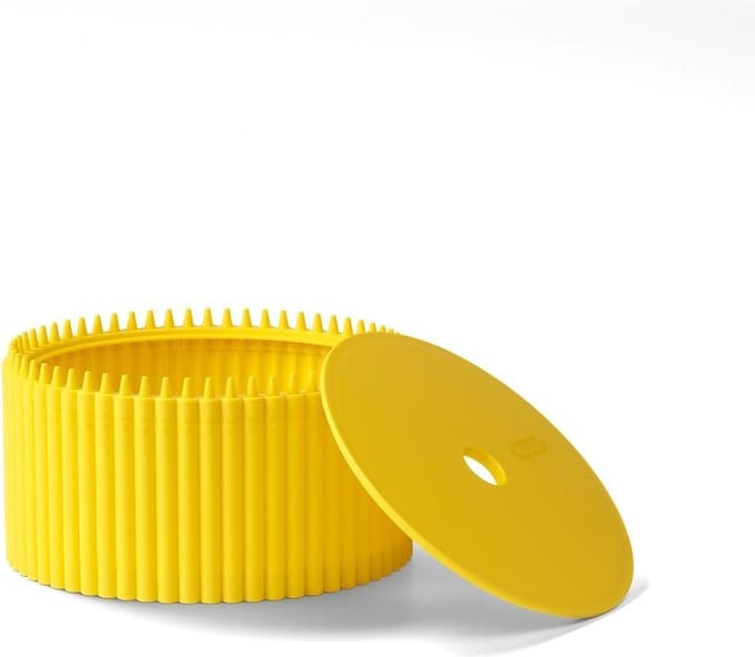 Crayola - Bureauorganiser met Deksel - Polypropyleen - Geel