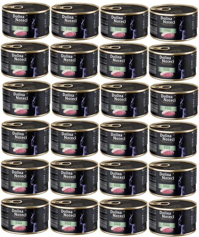 Dolina Noteci Premium Serie - Katten Natvoer - Gans - 24x185g