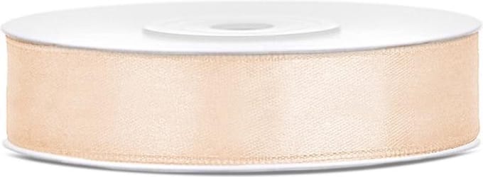 Partydeco - Satijn lint cream 12mm/rol 25m