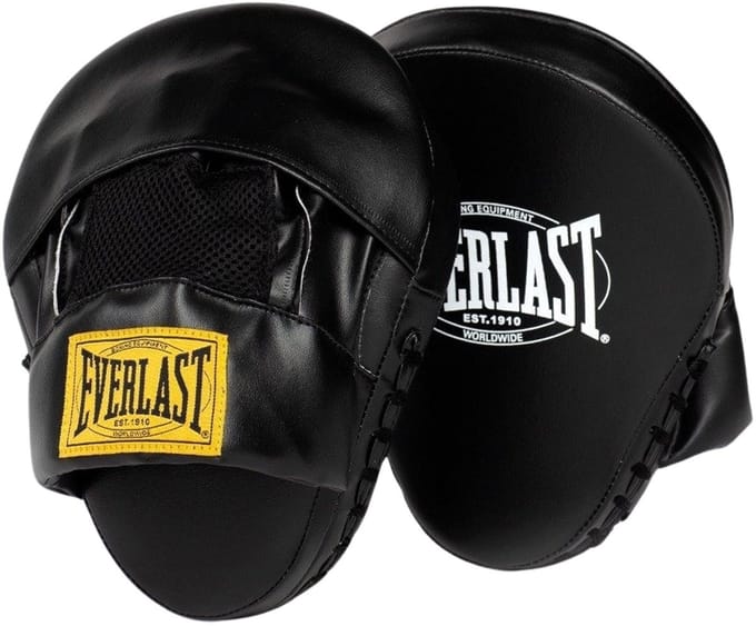 Everlast 1910 Focus Mitts, Black, O/S