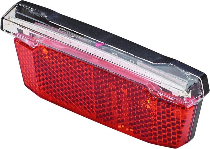 Led Achterlicht voor E-bikes met Remlichtfunctie en COB-LED