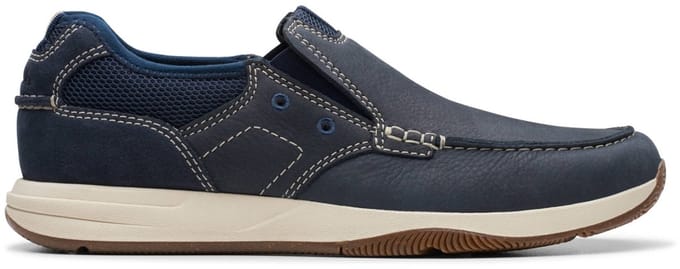 Clarks - SAILVIEW STEP - Vrije tijdsschoenenInstappers - Kleur: Blauw - Maat: 46