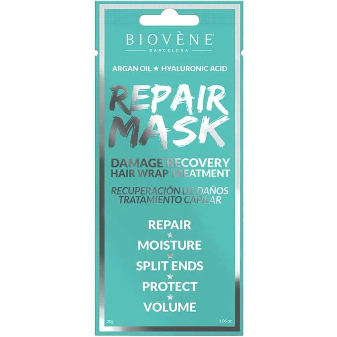 Biovene, Biovene, Arganolie, Haarbehandeling Crème Masker, Beschadigingsherstel, 30 g